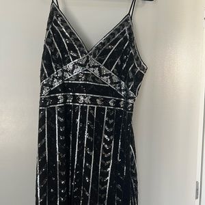 Express sequin dress